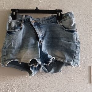 Denim Blue Women's Shorts